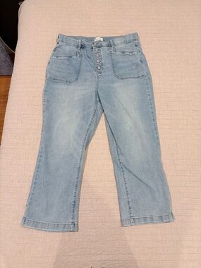 Nicole Miller Nomad High Rise Crop Boot Jeans – Size 16